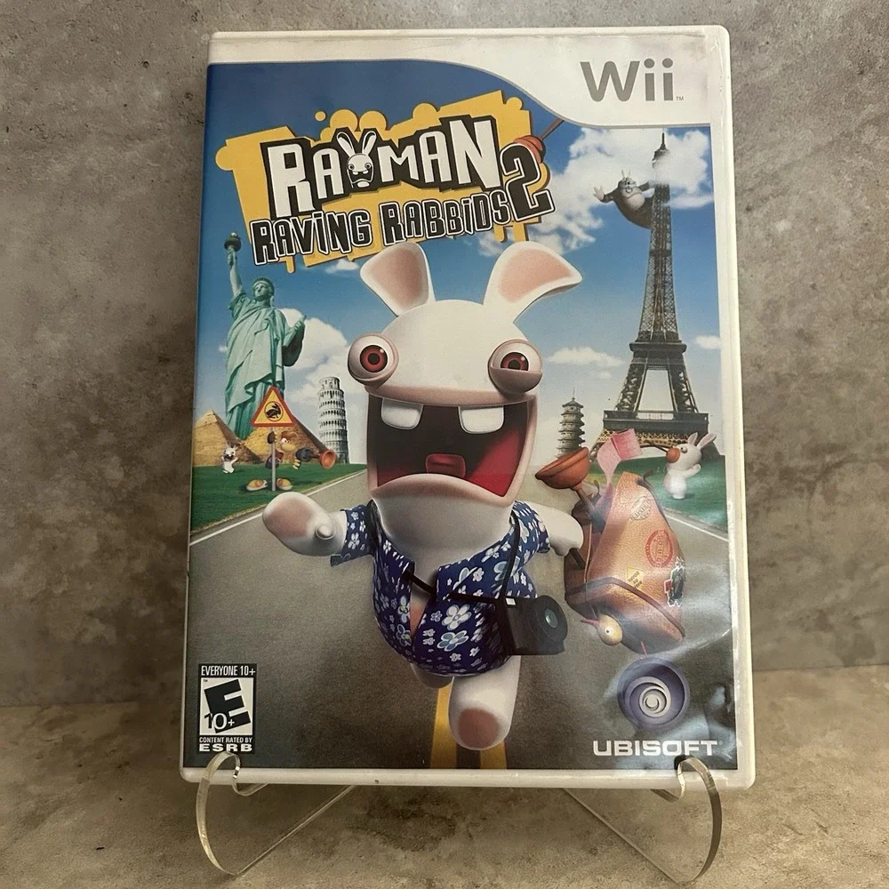 Rayman Raving Rabbids 2 Nintendo Wii CIB